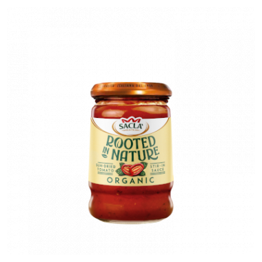 Rooted In Nature Organic Sun-Dried Tomato Stir-In Sauce (190gr)